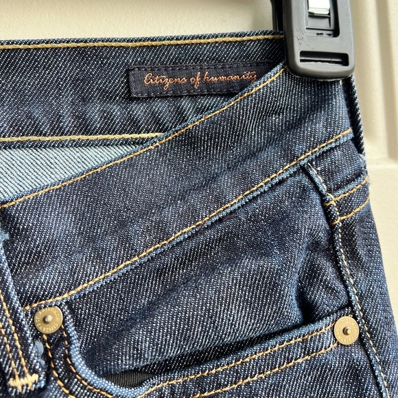 Citizens of Humanity by Jerome Dahan Women’s Jeans Amber Size 27 Blue Bootcut - Picture 3 of 11